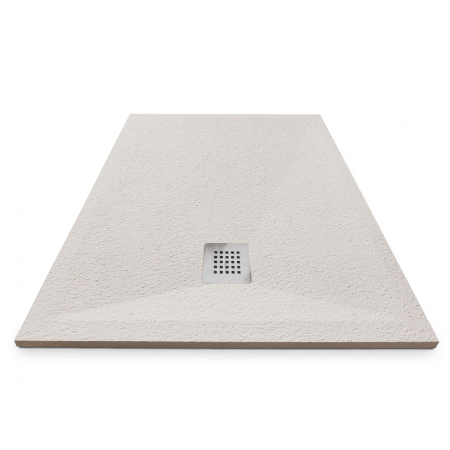Cădiță duș mărime 80x80 cm finisaj crem mat formă pătrată din compozit model Eliza Cream [2]