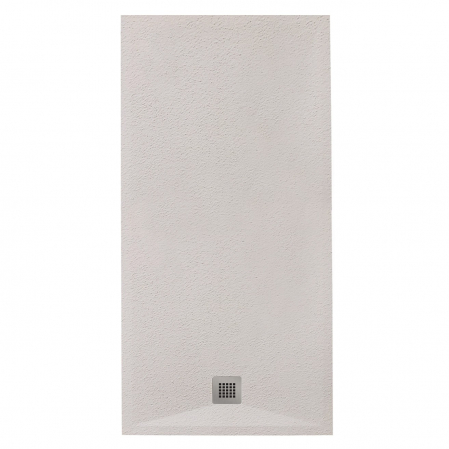 Cădiță de duș mărime 80x160 cm culoare crem mat formă dreptunghiulară din compozit model Eliza Cream