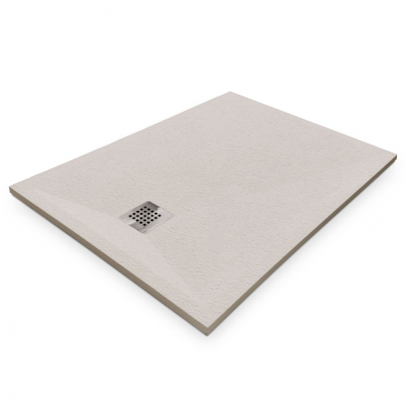 Cădiță duș mărime 70x100 cm culoare crem mat formă dreptunghiulară din compozit model Eliza Cream [1]