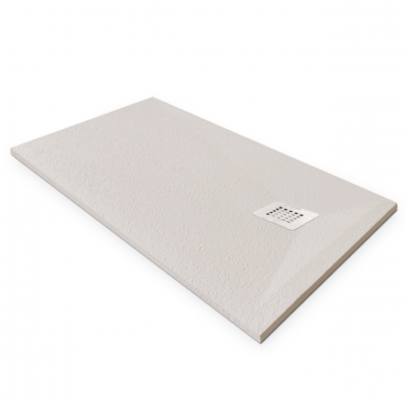 Cădiță duș mărime 70x120 cm culoare crem mat formă dreptunghiulară din compozit model Eliza Cream [3]