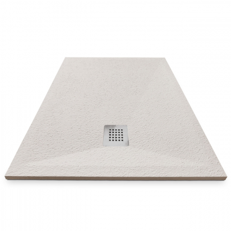 Cădiță duș mărime 70x100 cm culoare crem mat formă dreptunghiulară din compozit model Eliza Cream [2]