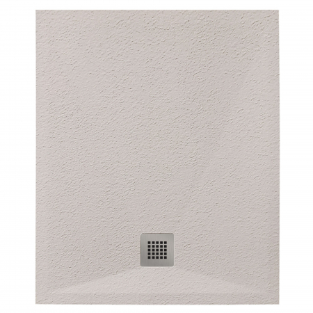 Cădiță duș mărime 80x100 cm culoare crem mat formă dreptunghiulară din compozit model Eliza Cream
