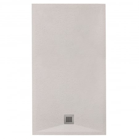 Cădiță de duș mărime 80x140 cm culoare crem mat formă dreptunghiulară din compozit model Eliza Cream