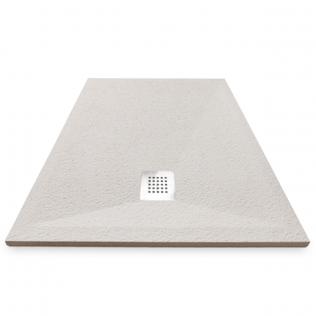 Cădiță duș mărime 90x120 cm culoare crem mat formă dreptunghiulară din compozit model Eliza Cream [2]