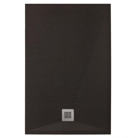 Cădiță duș mărime 90x140 cm culoare negru mat formă dreptunghiulară din compozit model Eliza Black