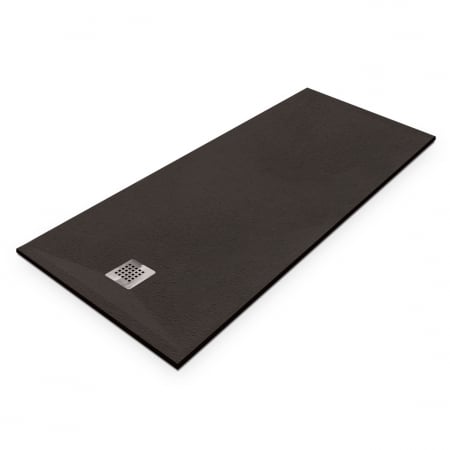 Cădiță duș mărime 80x160 cm culoare negru mat formă dreptunghiulară din compozit model Eliza Black [1]