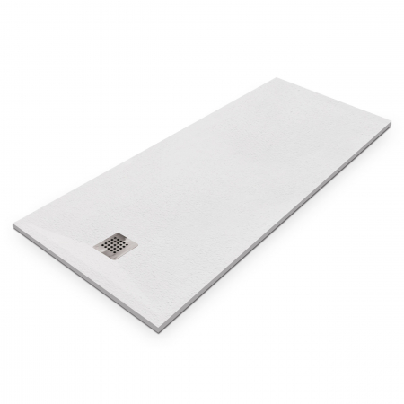 Cădiță de duș mărime 70x140 cm culoare alb mat formă dreptunghiulară din compozit model Eliza White [1]
