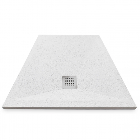 Cădiță de duș mărime 80x80 cm finisaj alb mat formă pătrată din compozit model Eliza White [2]