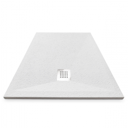 Cădiță de duș mărime 90x120 cm culoare alb mat formă dreptunghiulară din compozit model Eliza White [2]