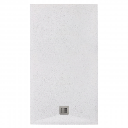 Cădiță duș mărime 80x140 cm culoare alb mat formă dreptunghiulară din compozit model Eliza White
