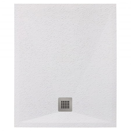 Cădiță de duș mărime 90x120 cm culoare alb mat formă dreptunghiulară din compozit model Eliza White