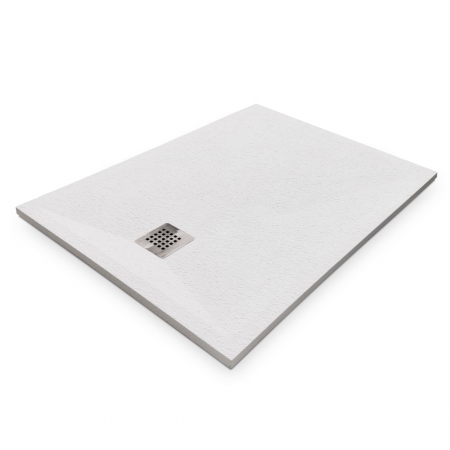 Cădiță duș mărime 70x90 cm culoare alb mat formă dreptunghiulară din compozit model Eliza White [1]