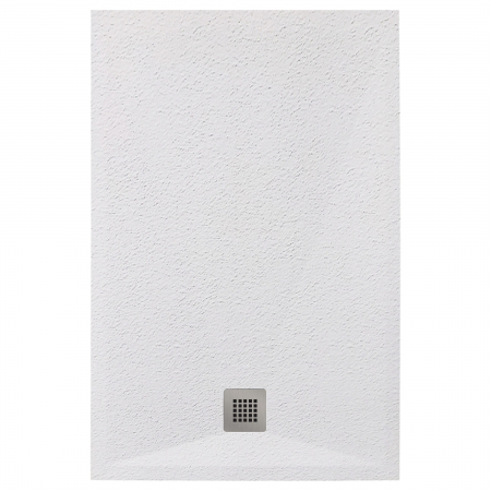Cădiță duș mărime 80x120 cm culoare alb mat formă dreptunghiulară din compozit model Eliza White