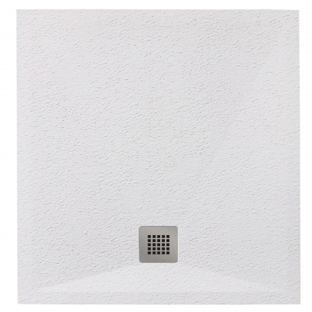 Cădiță duș mărime 90x100  culoare alb mat formă dreptunghiulară din compozit model Eliza White