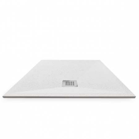 Cădiță de duș mărime 70x140 cm culoare alb mat formă dreptunghiulară din compozit model Eliza White [2]
