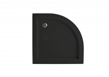 DUȘ - Cădiță duș mărime 70x70 cm culoare negru lucios formă pătrată din acril sanitar model Ema Black