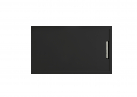 Cădițe duș - Cădiță duș mărime 80x140 cm culoare negru lucios formă dreptunghiulară din acril sanitar model Iris Black