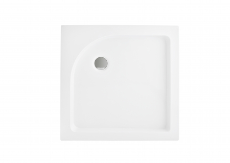 Cădițe duș - Cădiță duș mărime 80x80 cm culoare alb lucios formă pătrată din acril sanitar model Sephora White