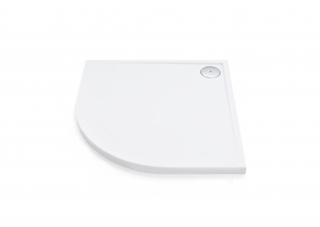 Cădiță de duș mărime 90x90 cm culoare alb lucios formă pătrată din acril sanitar model Semi White [3]