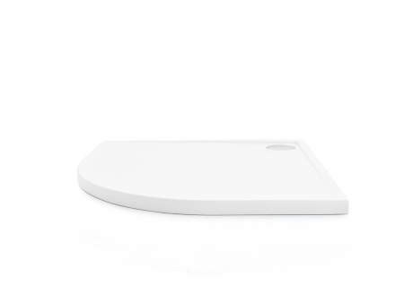 Cădiță de duș mărime 90x90 cm culoare alb lucios formă pătrată din acril sanitar model Semi White [4]