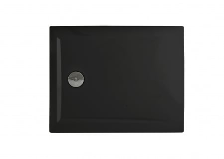 Cădițe duș - Cădiță de duș mărime 70x100 cm culoare negru lucios formă dreptunghiulară din acril sanitar model Achile Black