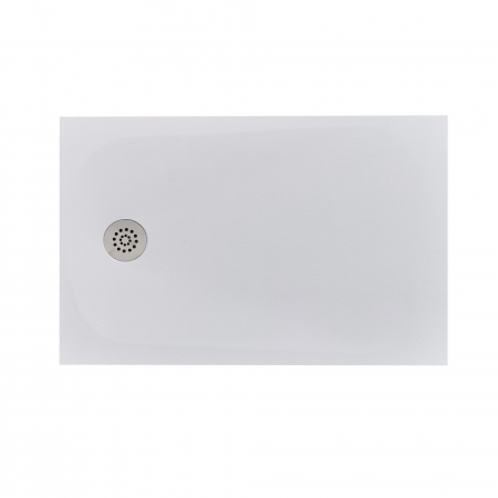 Cădiță duș mărime 80x140 cm  culoare alb mat formă dreptunghiulară din compozit model Selene White