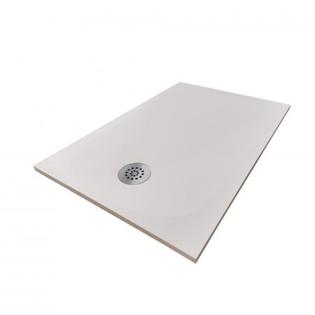 Cădiță duș mărime 70x120 cm  culoare crem mat formă dreptunghiulară din compozit model Selene Cream [2]