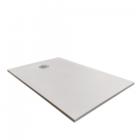 Cădiță duș mărime 70x120 cm  culoare crem mat formă dreptunghiulară din compozit model Selene Cream [3]