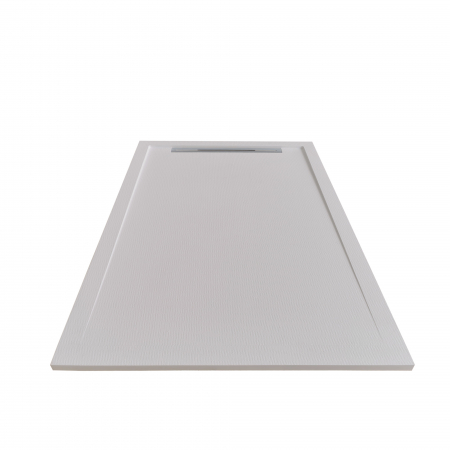 Cădiță duș mărime 80x100 cm  culoare crem mat formă dreptunghiulară din compozit model Freya Cream [3]