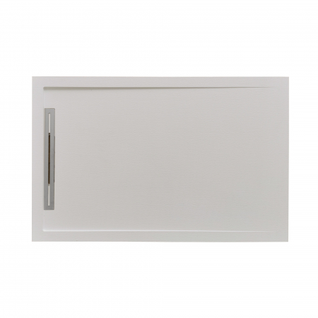 Cădiță duș mărime 80x100 cm  culoare crem mat formă dreptunghiulară din compozit model Freya Cream
