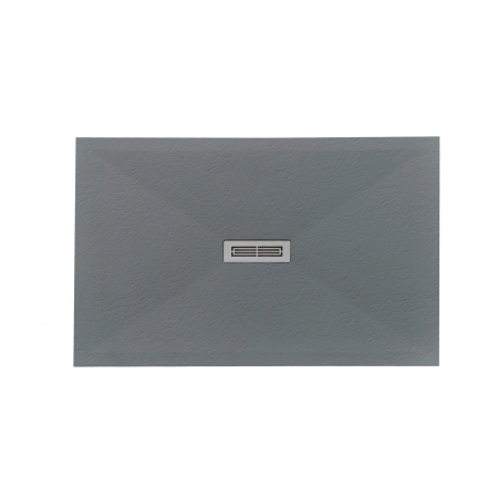 Cădițe duș - Cădiță duș mărime 90x120 cm  culoare gri mat formă dreptunghiulară din compozit model Electra Grey