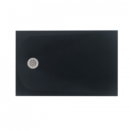 Cădiță duș mărime 70x120  culoare negru mat formă dreptunghiulară din compozit model Selene Black