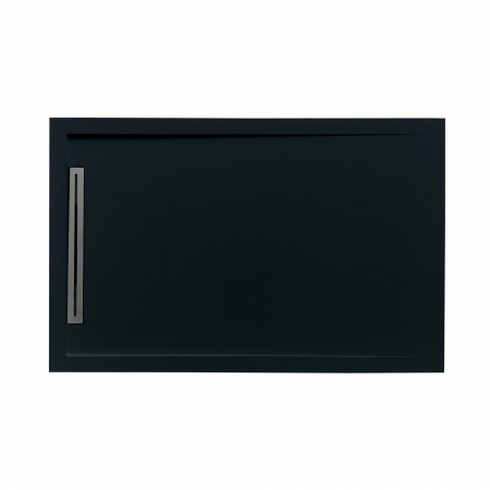 Cădiță duș mărime 70x120 cm  culoare negru mat formă dreptunghiulară din compozit model Freya Black