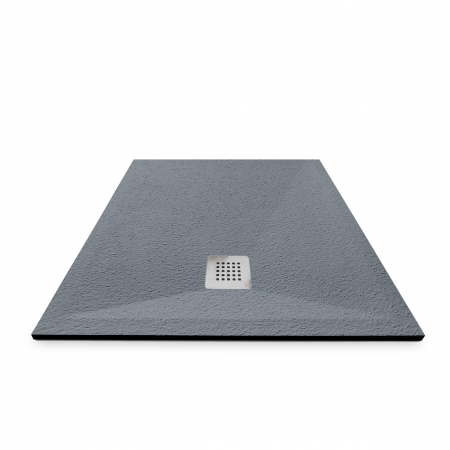Cădiță duș mărime 80x80 cm finisaj gri mat formă pătrată din compozit model Eliza Grey [3]