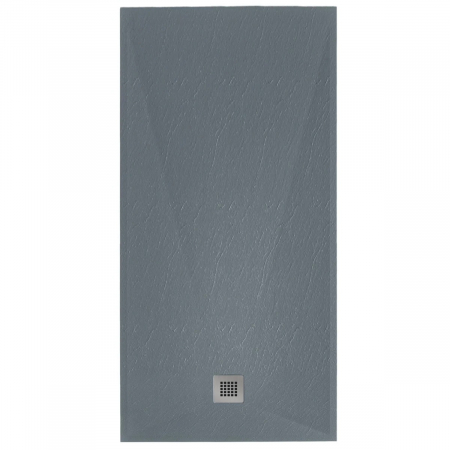 Cădițe duș - Cădiță duș mărime 90x180 cm  culoare gri mat formă dreptunghiulară din compozit model Zara Grey