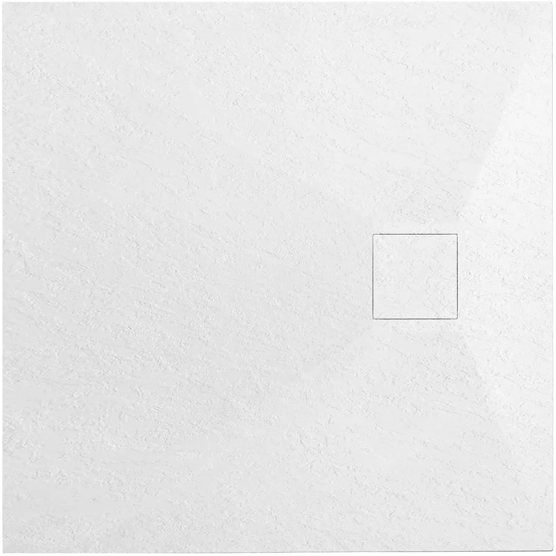 Cădiță duș mărime 90x90 cm culoare alb mat formă pătrată din acril mineral model Magnum White