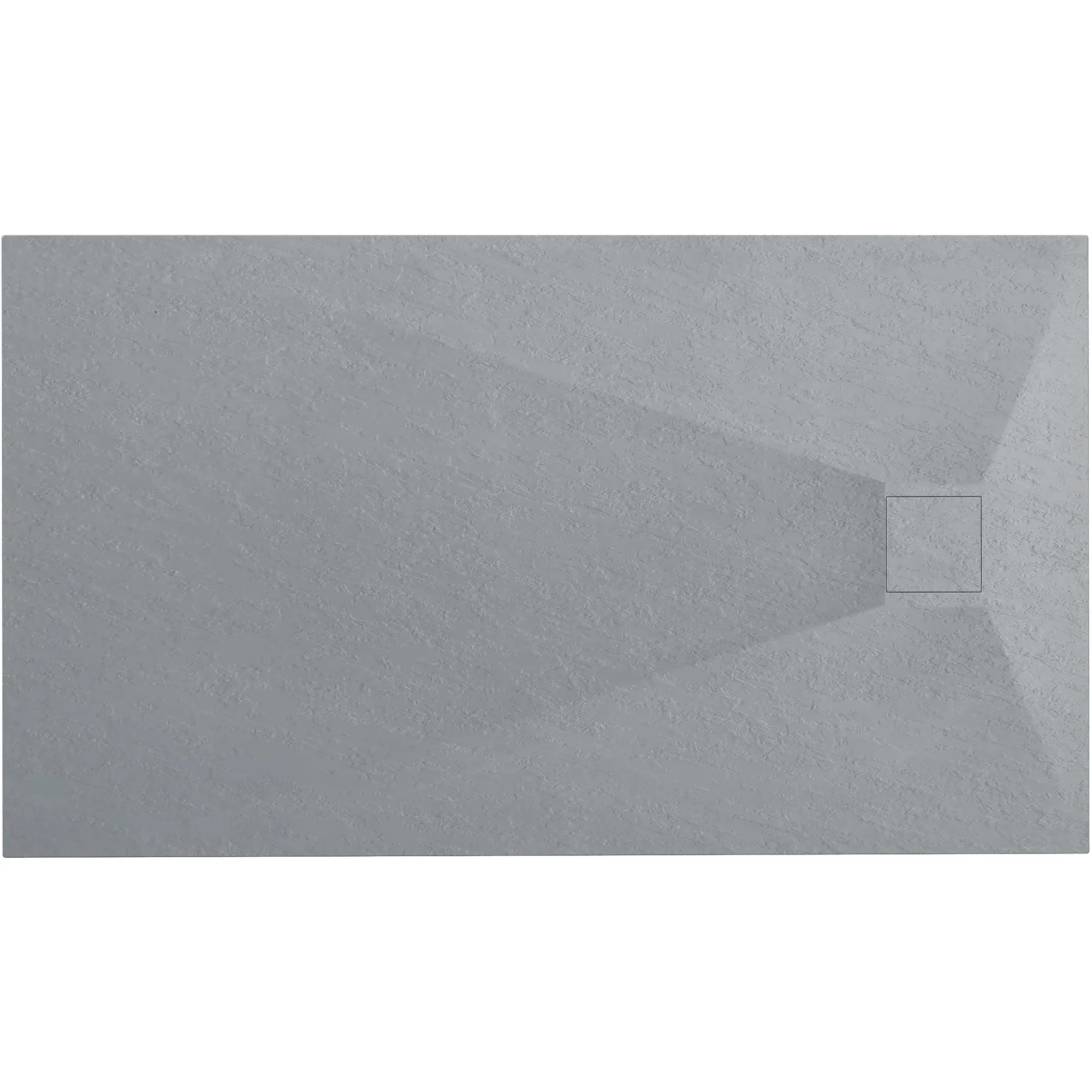 Cădițe duș - Cădiță duș mărime 120x90 culoare gri mat formă dreptunghiulară din acril mineral model Magnum Grey