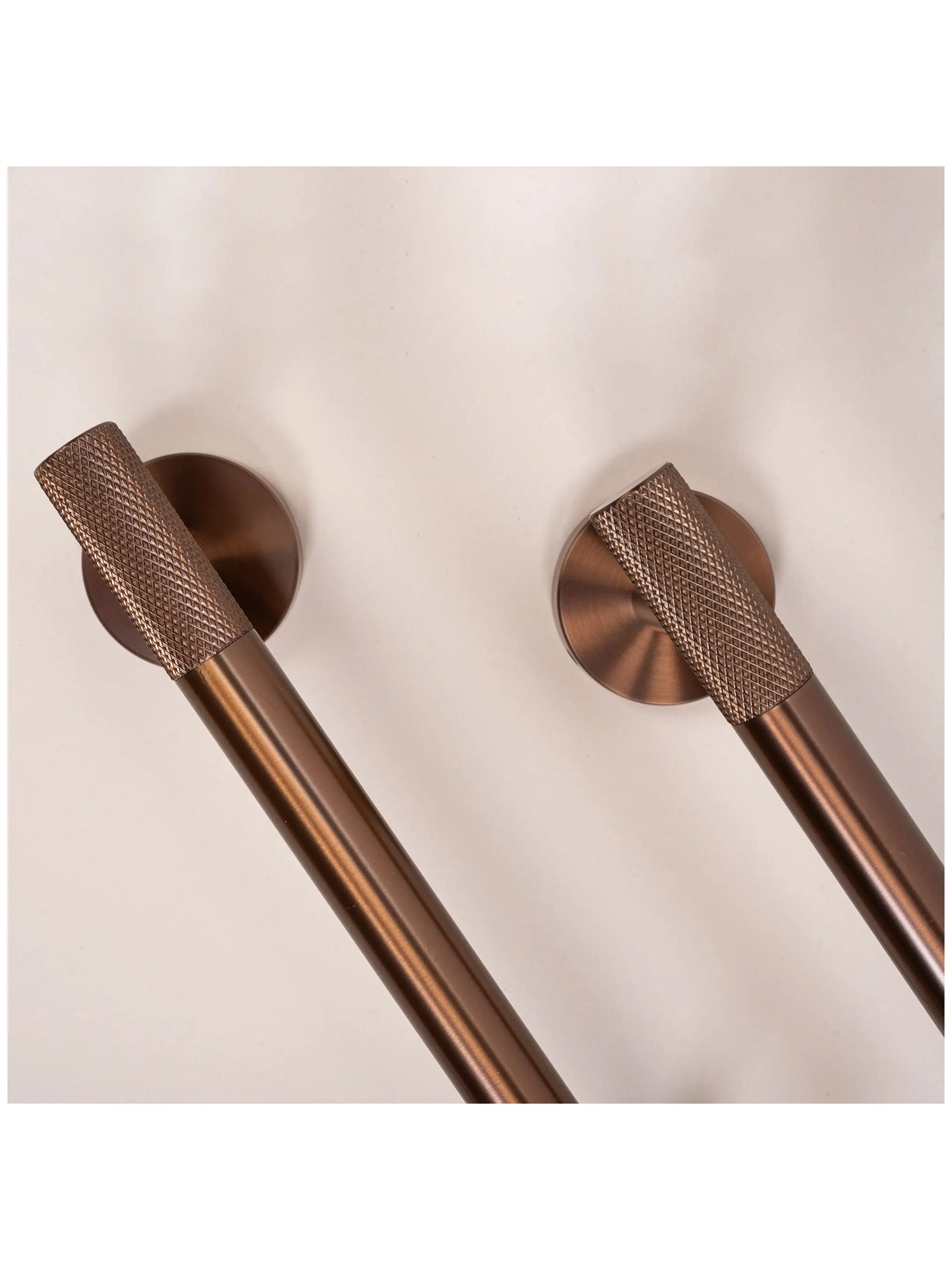 Cuier baie finisaj cupru periat model Brush Copper 6606A seria Modern [2]