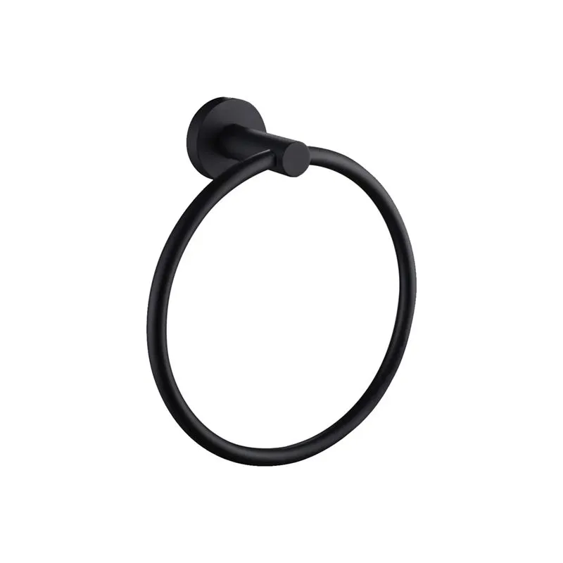 ACCESORII BAIE - Suport prosop finisaj negru mat model rotund 332915A Mist