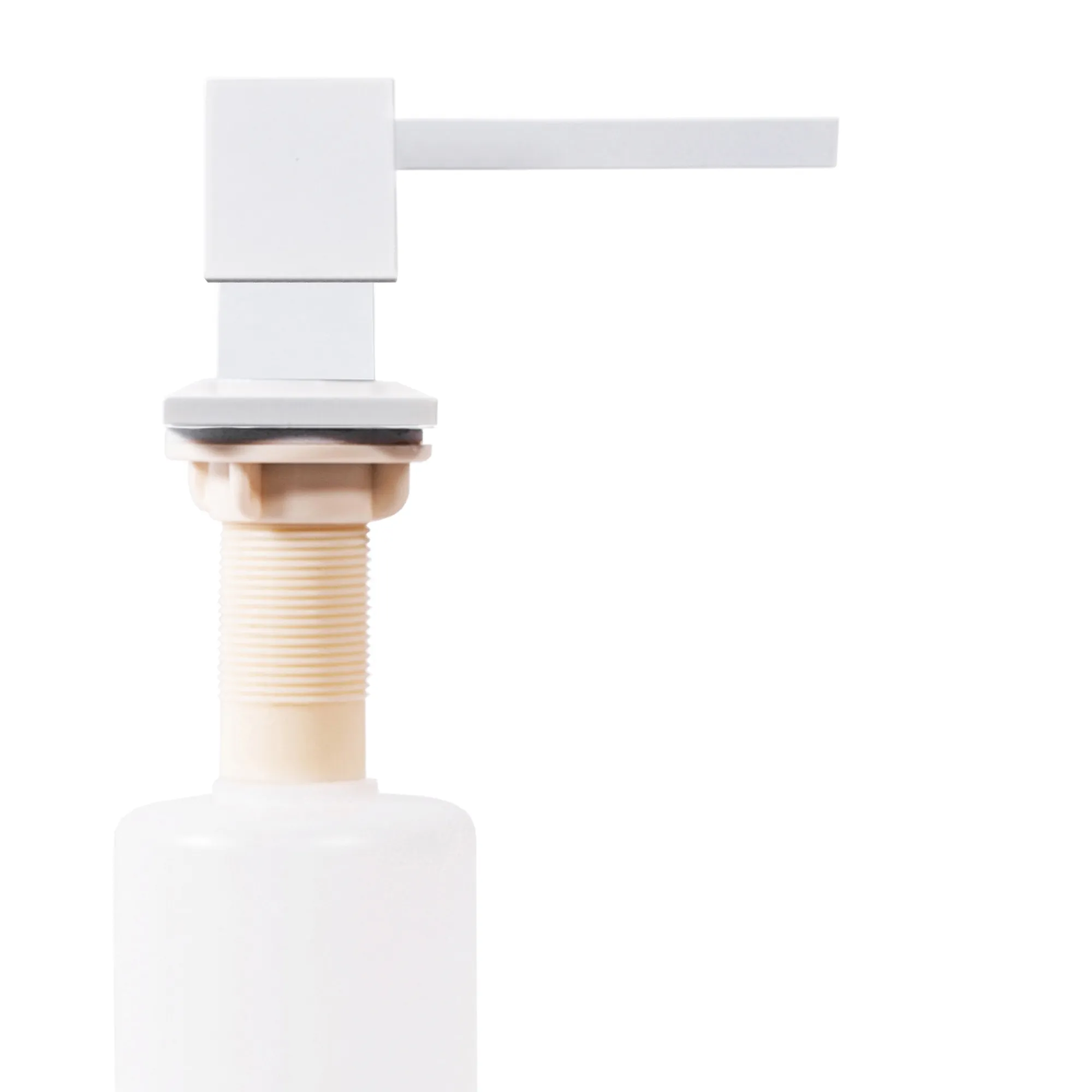 Dozator de săpun culoare alb model pătrat White Square [3]