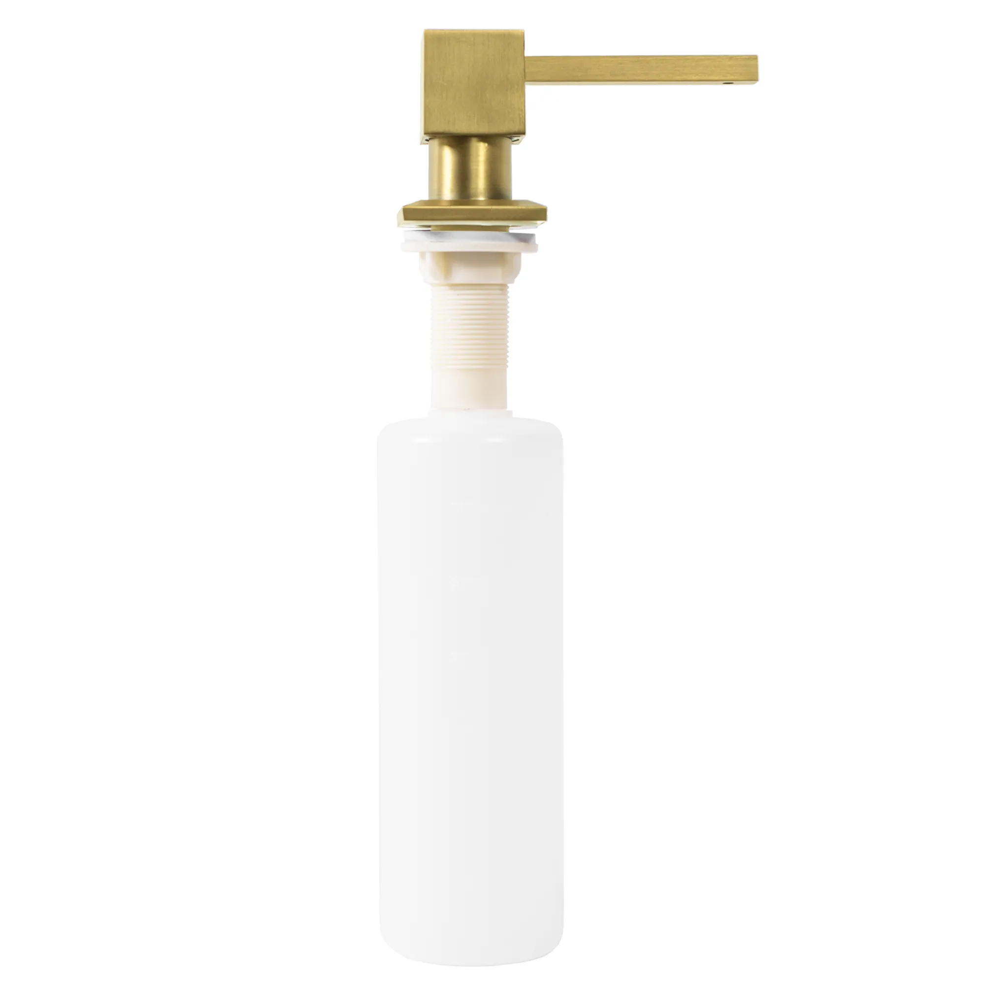 Dozator de săpun culoare auriu periat model pătrat Gold Brush Square [2]