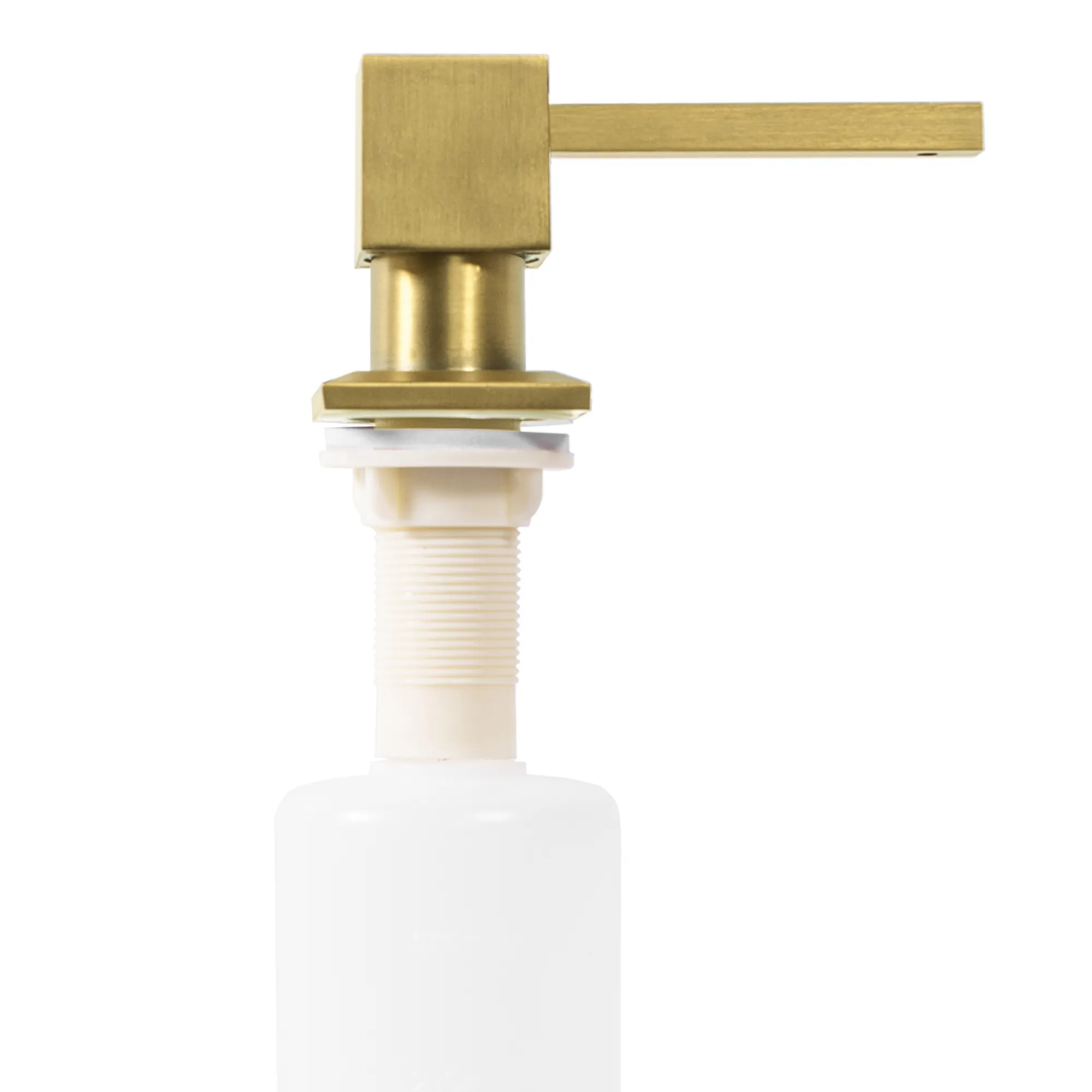 Dozator de săpun culoare auriu periat model pătrat Gold Brush Square [3]