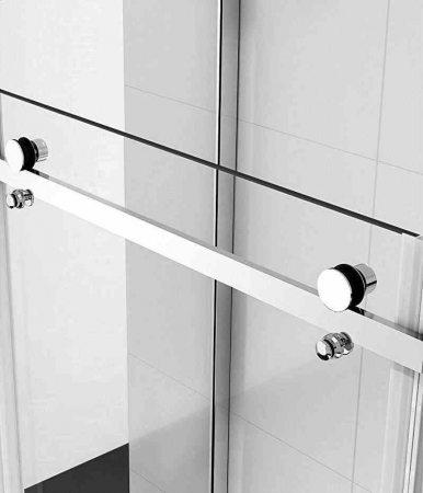 Ușă duș culisantă mărime 120 cm culoare crom lucios sticlă securizată de 8 mm model Nixon Chrome Right [2]