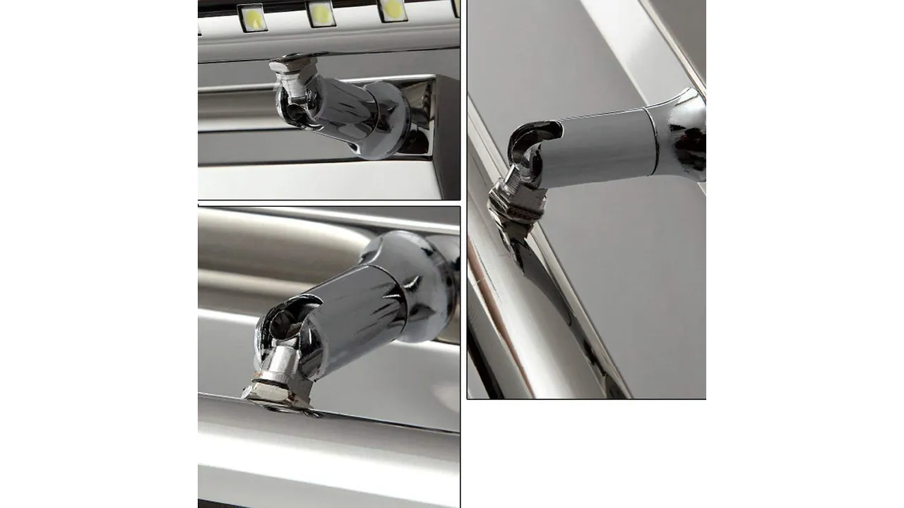 Aplică de baie LED pentru oglindă culoare crom lungime 55 cm model APP362 [6]