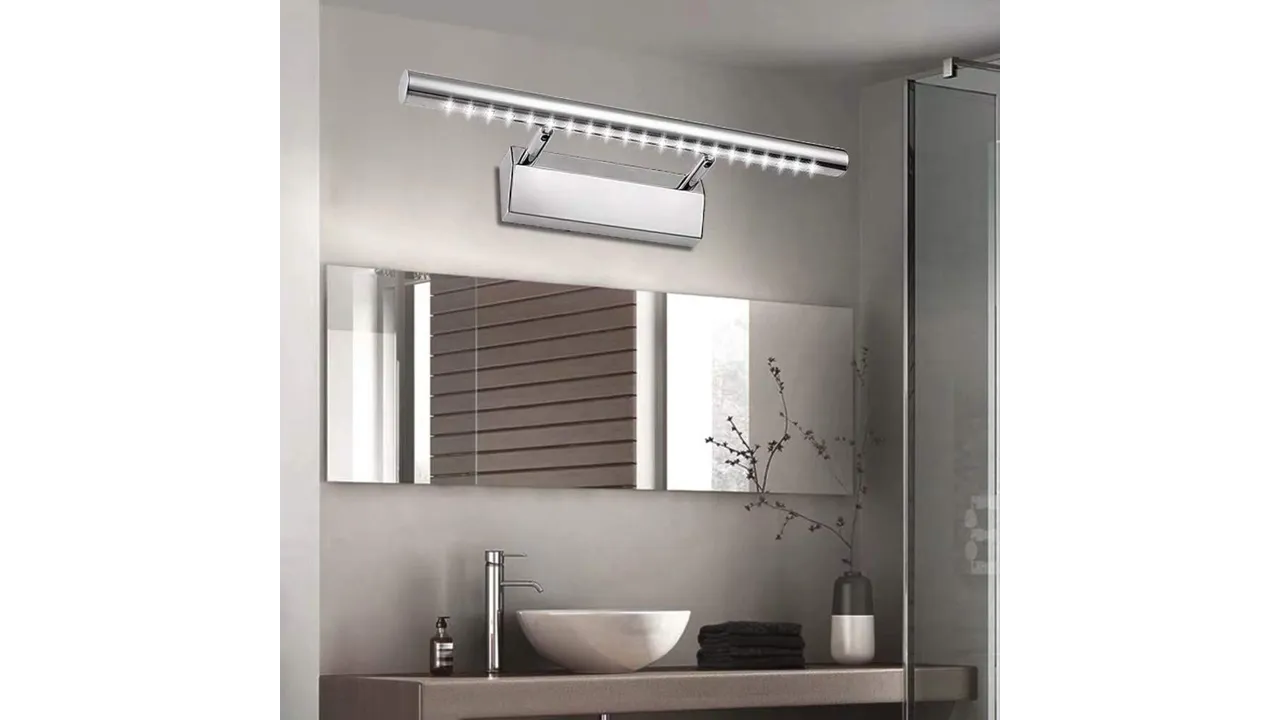 Aplică de baie LED pentru oglindă culoare crom lungime 55 cm model APP362 [5]