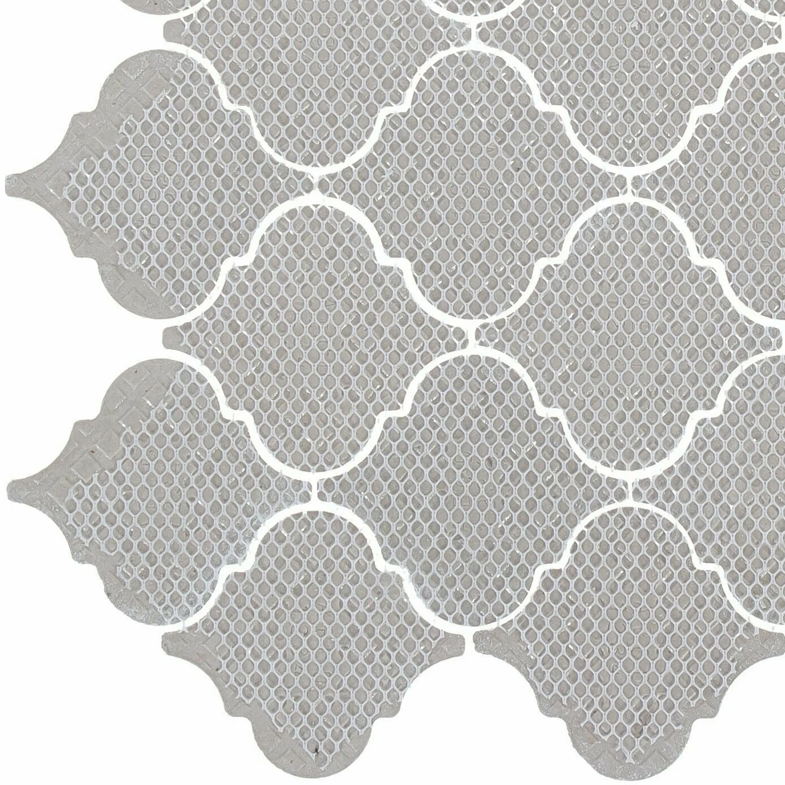 Mozaic decorativ pentru interior culoare alb finisaj semi lucios material ceramică model Maroco White [4]