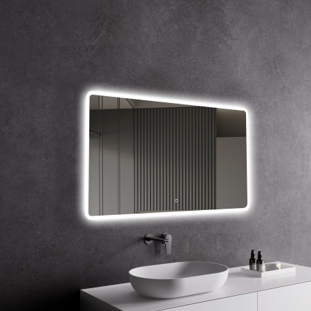 Oglindă cu LED formă dreptunghiulară mărime 70x70 cm model I24ML-01 [2]