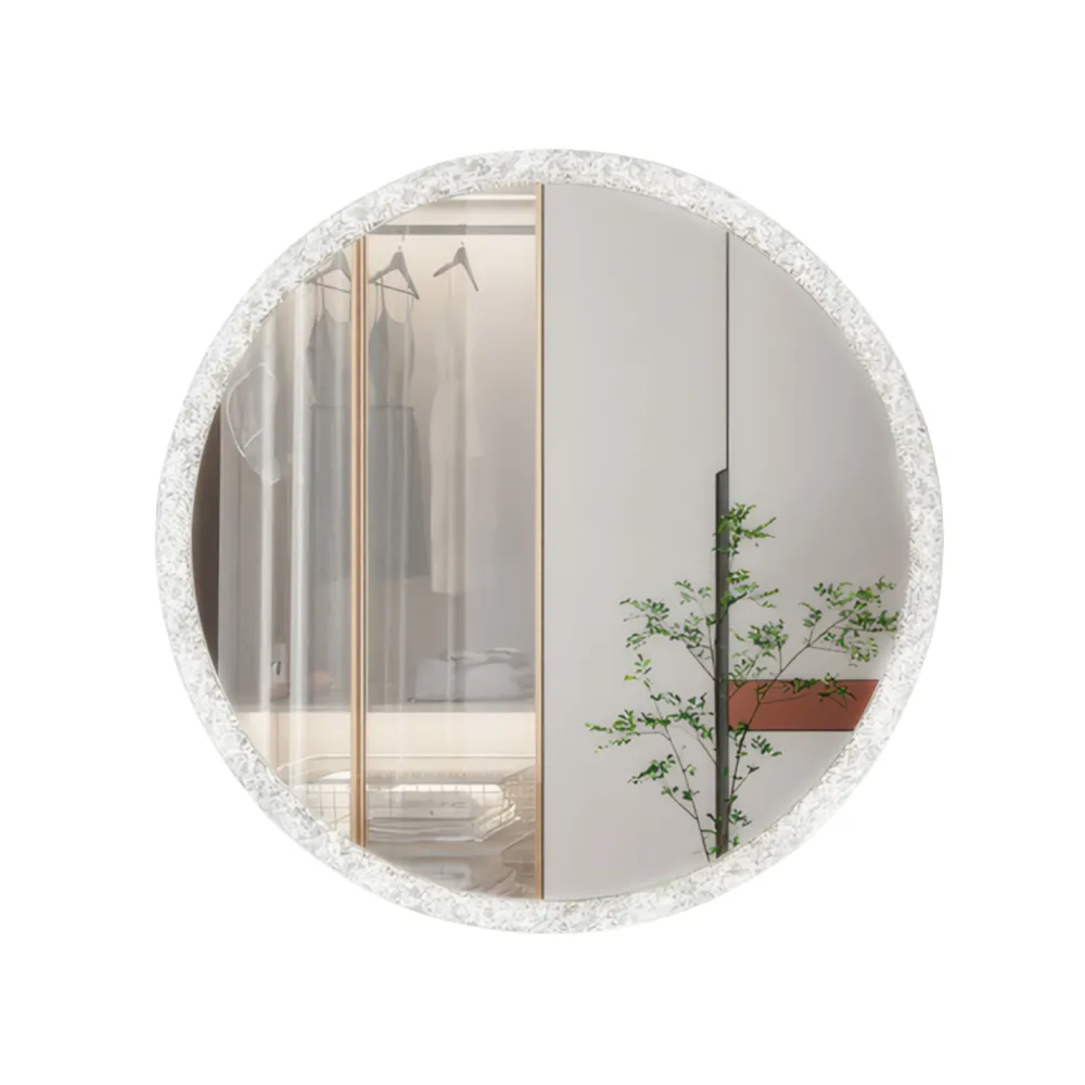 ACCESORII BAIE - Oglindă LED mărime 60 cm formă rotundă model BL806 Contemporan Cristal