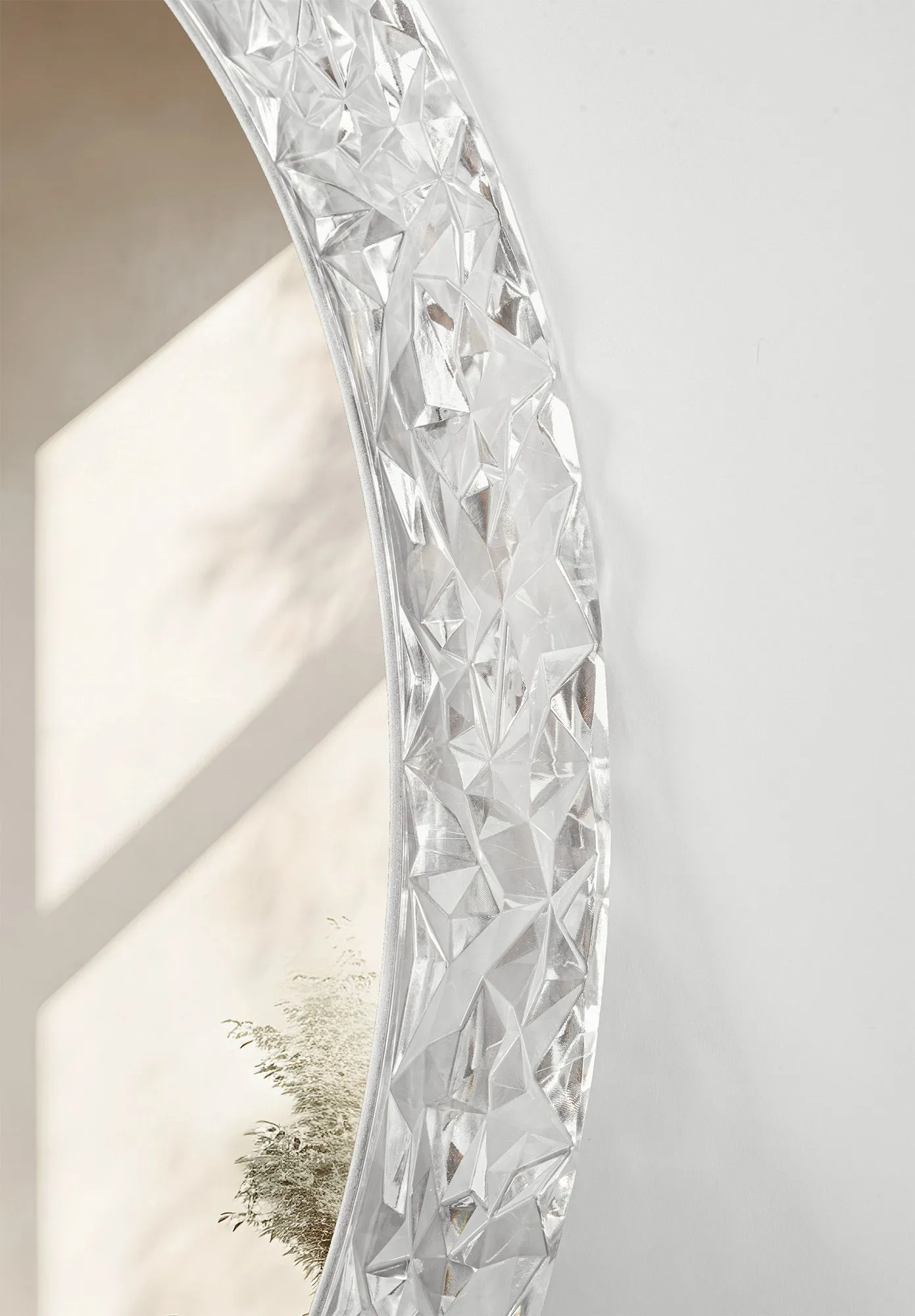 Oglindă LED și funcție de dezaburire mărime 60 cm formă rotundă model Cristal [4]