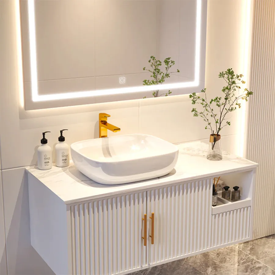 Oglindă cu LED formă dreptunghiulara mărime 80x60 cm model P10407 [3]